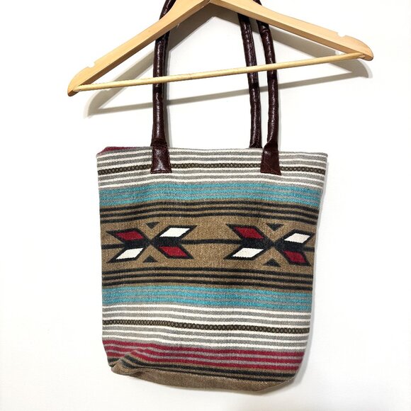 Pine Creek Southwest Motif Tote/Purse - Picture 2 of 7